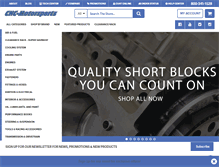 Tablet Screenshot of cnc-motorsports.com